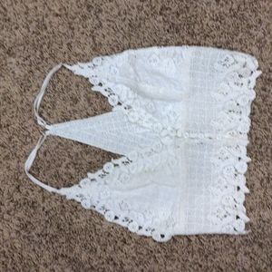 Lacy tank top